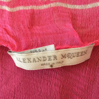 Alexander McQueen Alexander McQueen sciarpa rosa