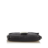 Fendi Baguette Bag Micro Leather in Black