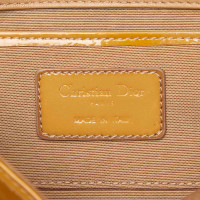 Christian Dior Cuir verni clutch