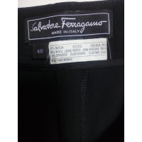 Salvatore Ferragamo trousers in black