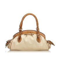 Christian Dior Handtas in beige / bruin