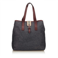 Burberry Schultertasche aus Denim