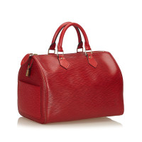 Louis Vuitton Speedy 25 Leather in Red