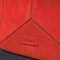 Tod's Suede Tote Bag