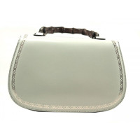 Gucci Bamboo Bag in Pelle in Bianco