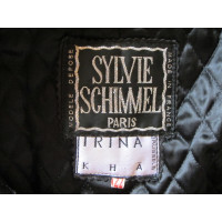 Sylvie Schimmel Veste en cuir noire