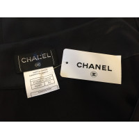 Chanel Seidenrock in Schwarz