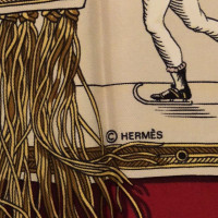 Hermès Sciarpa di seta "Plaisirs du Froid"