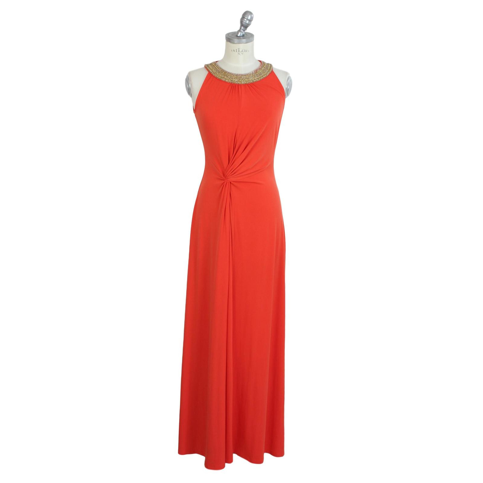 Michael Kors Evening dress coral red - Second Hand Michael Kors Evening dress in coral red buy used for 239€ (3165533)