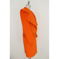 Blumarine Jacket/Coat Wool in Orange
