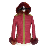 Alberta Ferretti Red quilted jacket