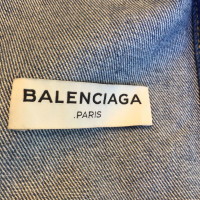 Balenciaga Veste en jean en bleu