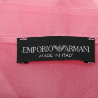 Armani Oberteil aus Seide in Rosa / Pink