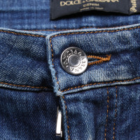 Dolce & Gabbana Jeans aus Baumwolle in Blau