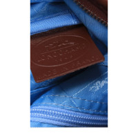 Longchamp Umhängetasche aus Leder in Braun