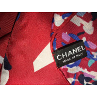 Chanel Sciarpa di seta con motivo
