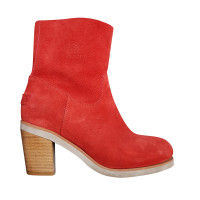 Shabbies Amsterdam Ankle boots in red