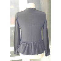 Schumacher Silk blouse with peplum