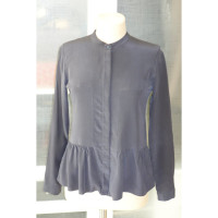 Schumacher Silk blouse with peplum