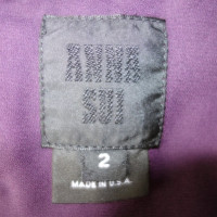 Anna Sui zijden jurk met patroon