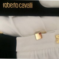 Roberto Cavalli Maxi rok in zwart / wit