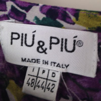 Piu & Piu Robe à bretelles avec motif