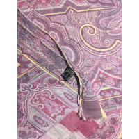 Etro silk scarf with paisley pattern
