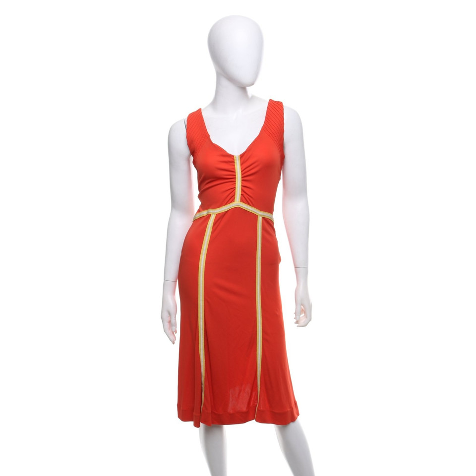 Marc Jacobs Kleid in Orange-Rot