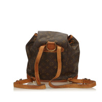 Louis Vuitton Montsouris aus Canvas in Braun