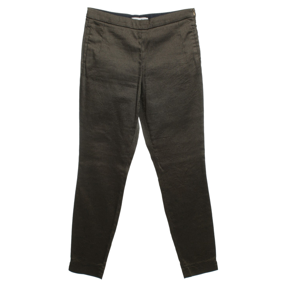 René Lezard Trousers in black/beige