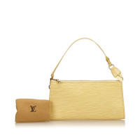 Louis Vuitton Pochette Métis 25 Leather in Yellow