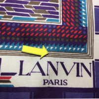 Lanvin Sciarpa di seta con stampa