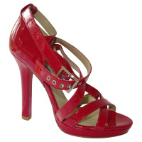 Jimmy Choo For H&M Pumps/Peeptoes Patent leather in Red