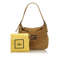 Fendi Schultertasche aus Cord