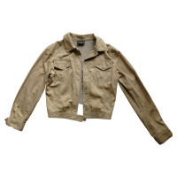 Fendi Jacke/Mantel aus Baumwolle in Beige