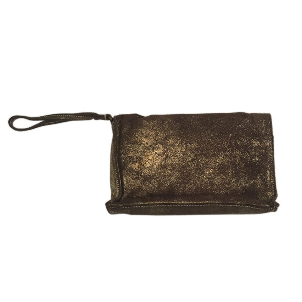 Ganni Suede clutch