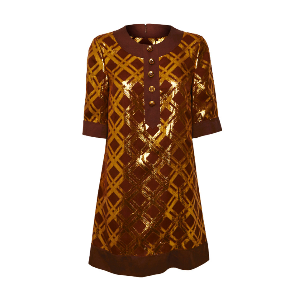 Marc By Marc Jacobs Dress in gold / brown