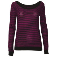 Sonia Rykiel Sweater in paars / zwart