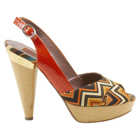 Missoni Peeptoes en multicolore