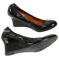 Lanvin Patent leather wedges