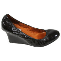 Lanvin Patent leather wedges