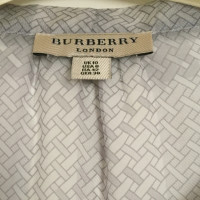 Burberry Zijden blouse met patroon
