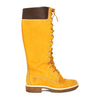 Timberland Bottes à lacets en ocre