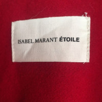 Isabel Marant Manteau oversize en rouge