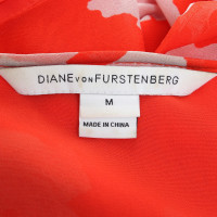 Diane Von Furstenberg "Khalila Chiffon" mit Muster