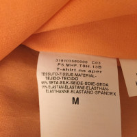 Max Mara Camicia di seta in arancione