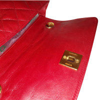 Chanel Classic Flap Bag New Mini en Cuir en Rouge