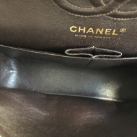 Chanel Classic Flap Bag Small aus Canvas in Blau