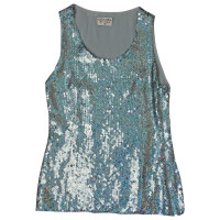 Chanel Tank top with sequin trim