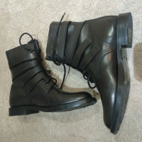 Saint Laurent Biker boots in black